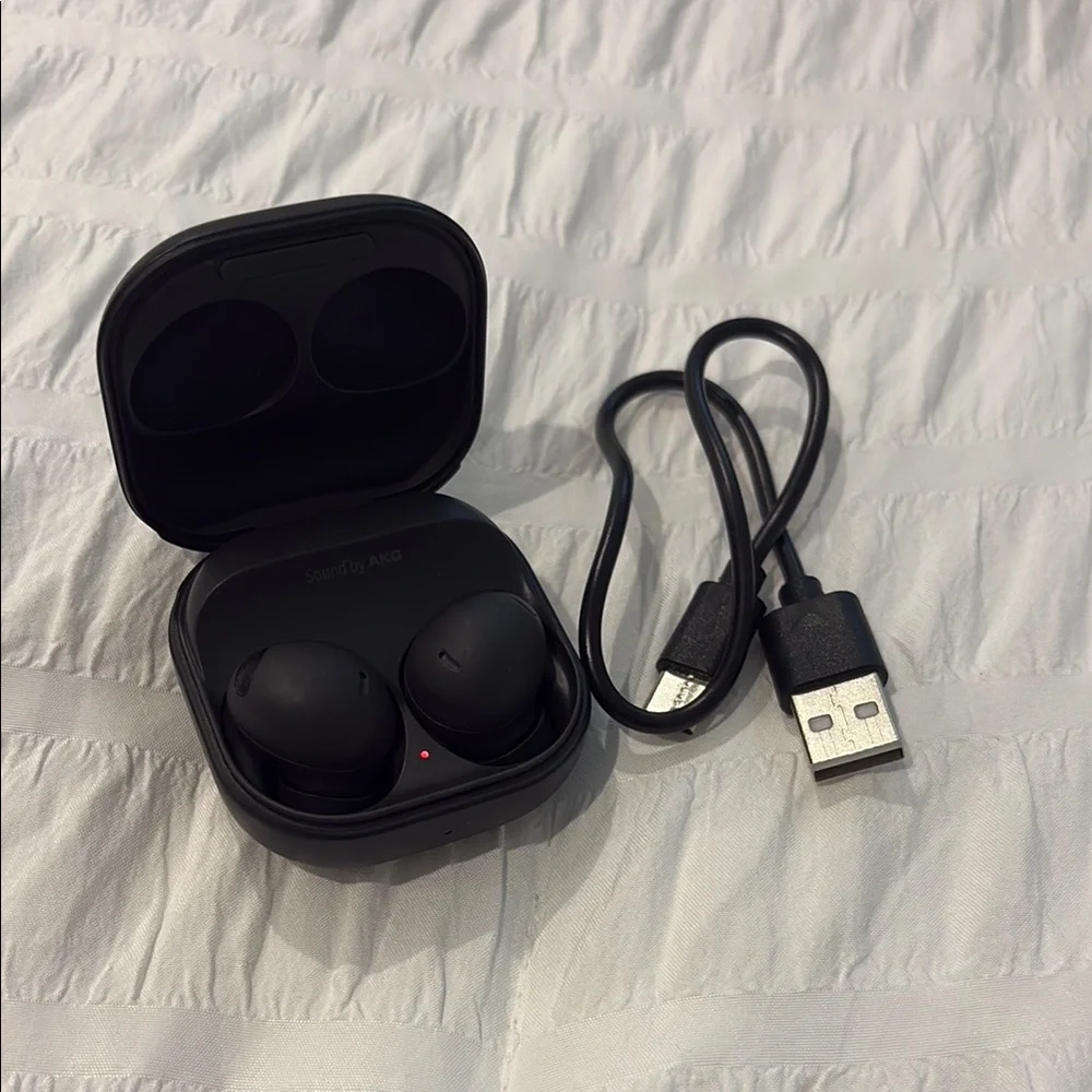 Samsung Buds2 Pro Black with Charging Case & USB cable